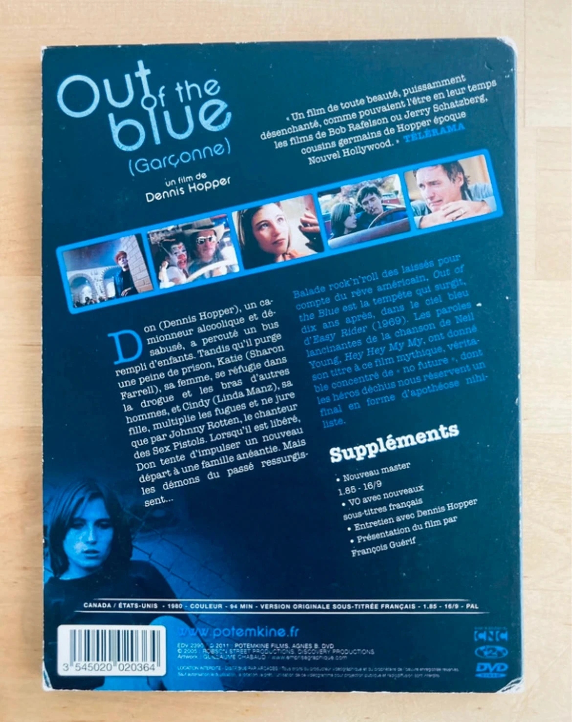 DVD Fora do Azul de Dennis Hopper. – photo 3